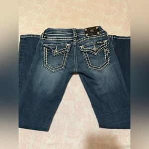 Miss Me Signature Women's Dark Blue Boot Cut Jeans